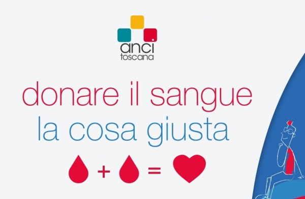 Anci Toscana e i Comuni a sostegno della donazione del sangue