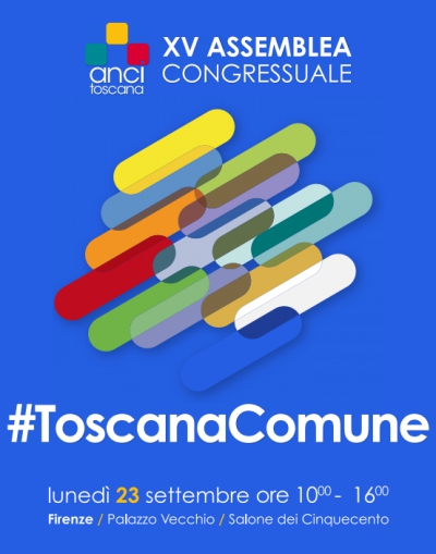 Il 23 settembre a Firenze l'Assemblea congressuale di Anci Toscana