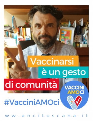 VacciniAMOci, sindaci protagonisti della campagna social AnciToscana