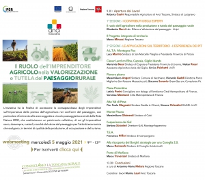 Il ruolo dell'imprenditore agricolo nella valorizzazione e tutela del paesaggio rurale