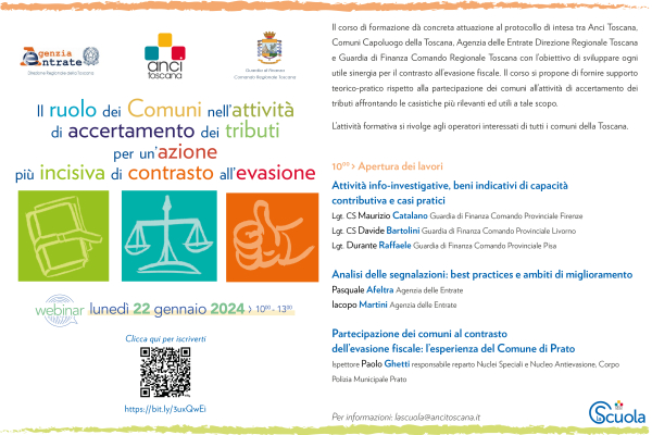 Il ruolo dei Comuni nell&rsquo;attivit&agrave; di accertamento dei tributi per un&rsquo;azione pi&ugrave; incisiva di contrasto all&rsquo;evasione