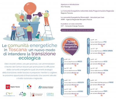 Le comunit&agrave; energetiche in Toscana: un nuovo modo di intendere la transizione ecologica