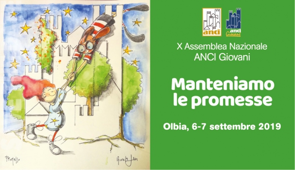 Il 6 e 7 settembre a Olbia la X Assemblea nazionale di Anci Giovani