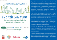 La citt&agrave; della cura - Rigenerazione urbana inclusiva e patti di collaborazione