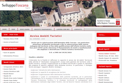 Avviso Ambiti Turistici