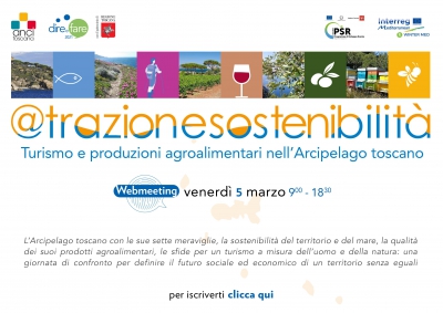 @trazionesostenibilit&agrave;. Turismo e produzioni agroalimentari nell'Arcipelago toscano