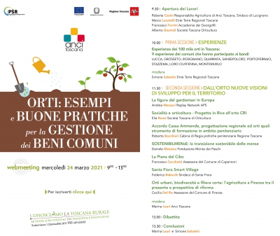 ORTI: ESEMPI E BUONE PRATICHE PER LA GESTIONE DEI BENI COMUNI