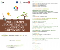 ORTI: ESEMPI E BUONE PRATICHE PER LA GESTIONE DEI BENI COMUNI