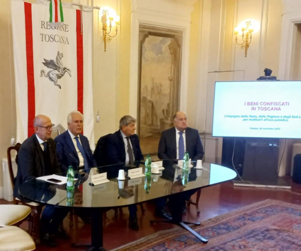 Beni sottratti alla mafia, in Toscana sono 68 i Comuni coinvolti