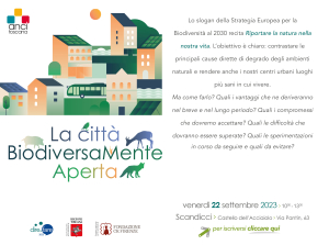 La citt&agrave; BiodiversaMente Aperta
