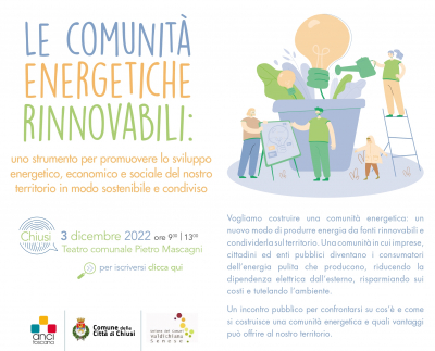 Le Comunit&agrave; Energetiche Rinnovabili, strumento per lo sviluppo energetico, economico e sociale