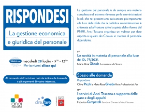 RISPONDESI &ndash;  La gestione economica e giuridica del personale