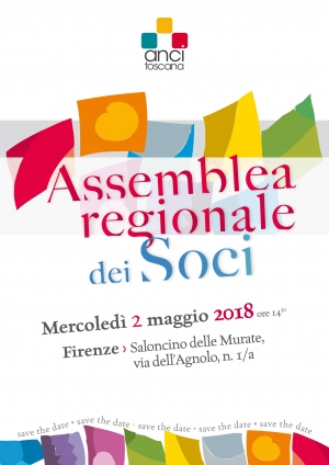 Il 2 maggio a Firenze l'Assemblea ordinaria di Anci Toscana