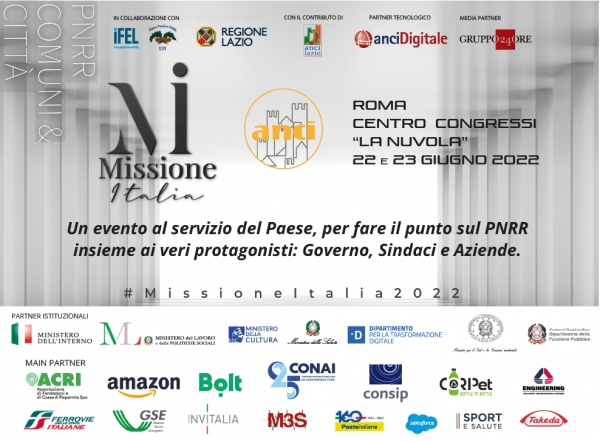 A che punto &egrave; il Pnrr? Due giorni di confronto tra Comuni e governo