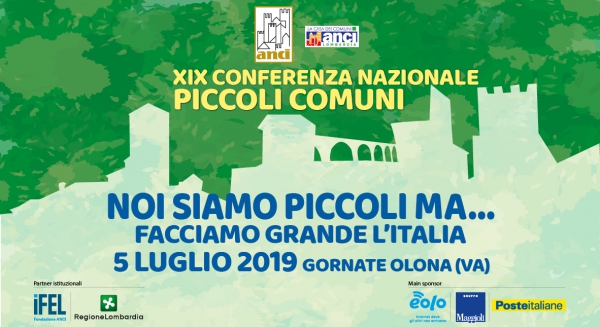 Domani la XIX Assemblea Anci dei Piccoli Comuni