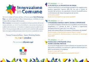 INNOVAZIONE IN COMUNE Earth Technology Expo