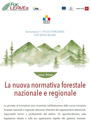 La nuova legge forestale nazionale e regionale