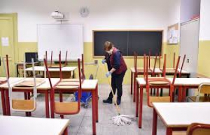 Coronavirus, 43.5 milioni per la pulizia straordinaria delle scuole