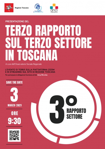 Presentazione Rapporto sul Terzo settore in Toscana