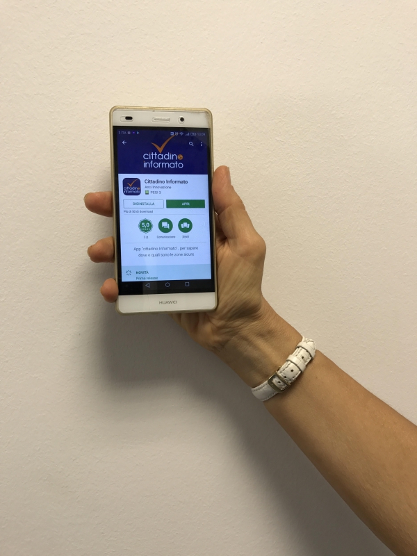 Allerta meteo e protezione civile, tutte le info sulla app Cittadino Informato
