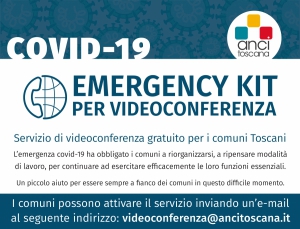 Coronavirus, boom videoconferenze grazie al kit di AnciToscana