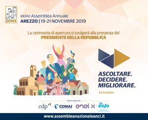 Da domani ad Arezzo la XXXVI Assemblea Anci. Il programma