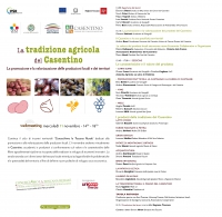La tradizione agricola del Casentino