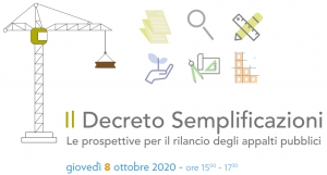 Il Decreto Semplificazioni- Le prospettive per il rilancio degli Appalti Pubblici
