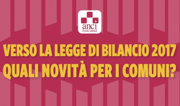 Verso la Legge di Bilancio 2017