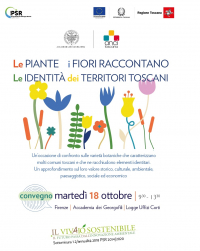 Le Piante e i fiori raccontano le identit&agrave; dei territori toscani