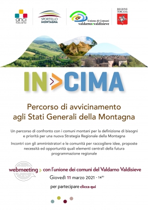 IN >CIMA Percorso di avvicinamento  agli Stati Generali della Montagna