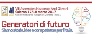 "Generatori di futuro", a Salerno la VIII assemblea Anci Giovani