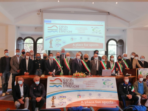 Comunit&agrave; europea sport 2022, ottimo punteggio alla Costa degli Etruschi