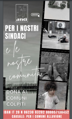 Via alla raccolta fondi di Anci a sostegno dell'Emilia Romagna