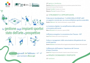La gestione degli impianti sportivi: stato dell&rsquo;arte e prospettive
