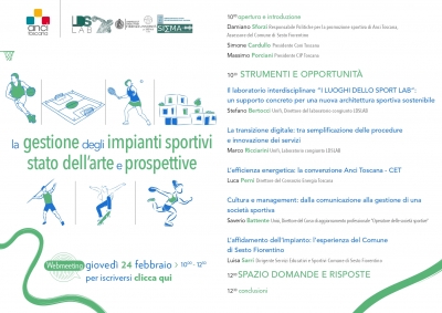 La gestione degli impianti sportivi: stato dell&rsquo;arte e prospettive