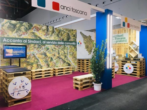 All'assemblea di Arezzo stand di AnciToscana con i prodotti locali