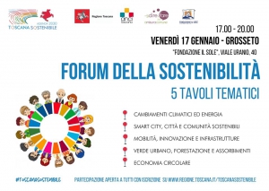 Strategia Regionale per la Sostenibilit&agrave;: a Grosseto l'ultima tappa per costruirla insieme!