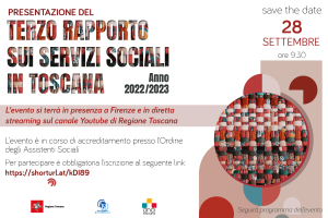 Presentazione del Terzo Rapporto sui Servizi Sociali in Toscana anno 2022/2023