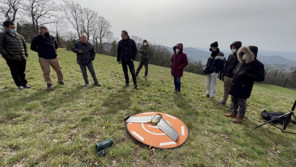Progetto droni, giornata dimostrativa al parco Mediceo di Pratolino