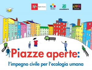 Piazze aperte: sei appuntamenti per i Comuni con Legambiente e Libera