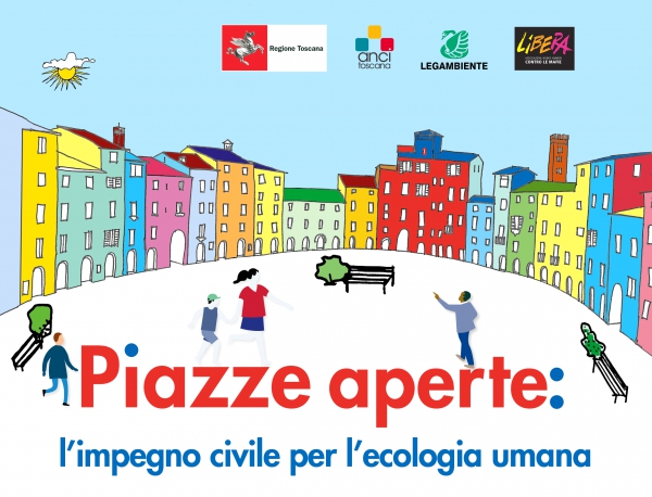 Piazze aperte: sei appuntamenti per i Comuni con Legambiente e Libera