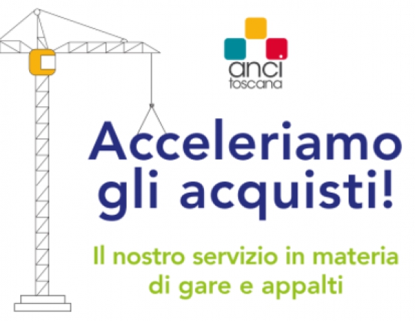 "Acceleriamo gli acquisti", un nuovo servizio AnciToscana per i Comuni
