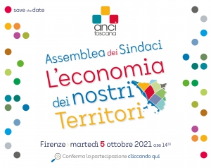 L'economia dei territori al centro della prossima assemblea di Anci Toscana