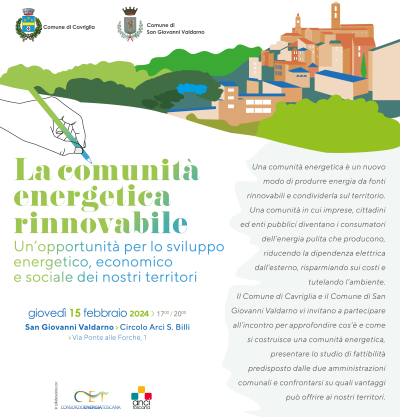 La comunit&agrave; energetica rinnovabile